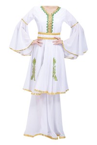 Custom-made Hui performance costumes Order women's costumes for Xinjiang dance costumes Muslim Uyghur clothes Minority dance costumes Hui performance costumes SKDO013